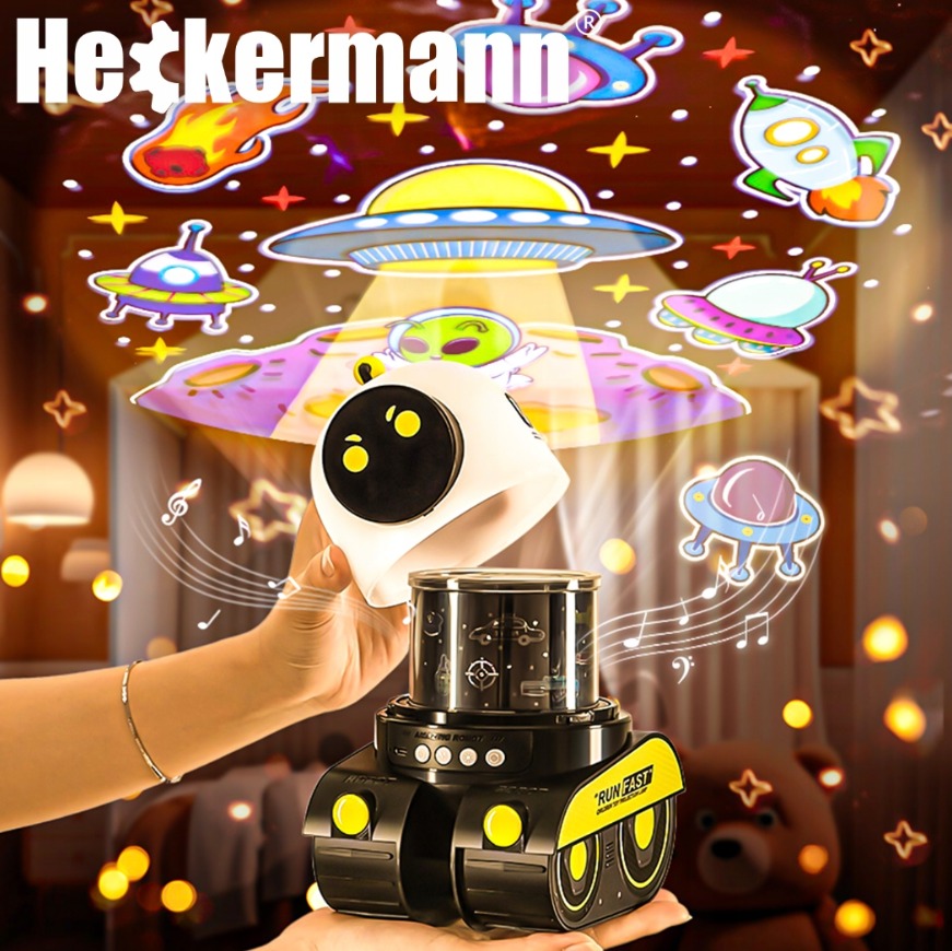 Proyector Robot carro